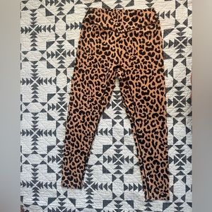 Balance Athletica (now Vitality) NWOT King Cheetah Leggings Size XL
